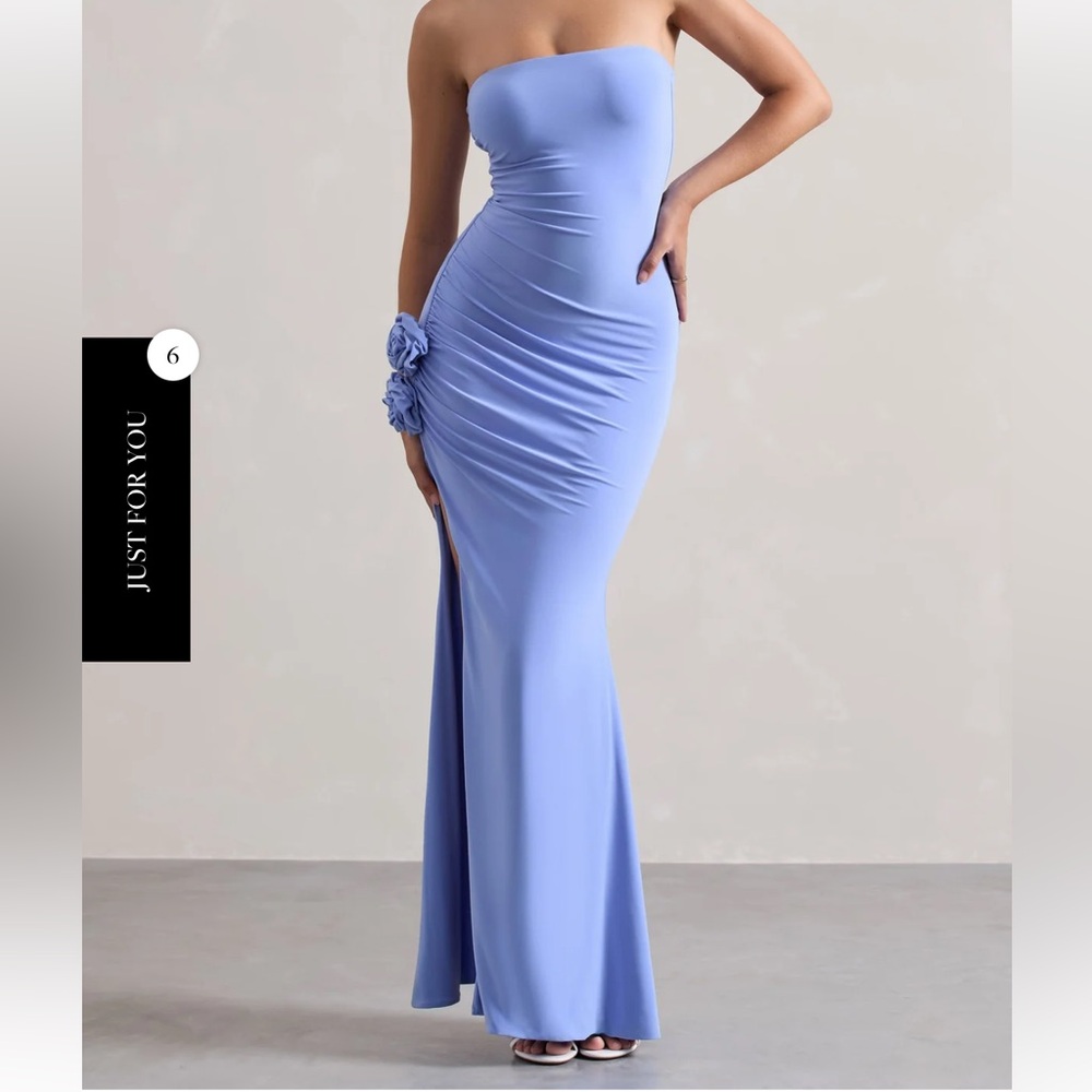 Club l London my muse blue dress